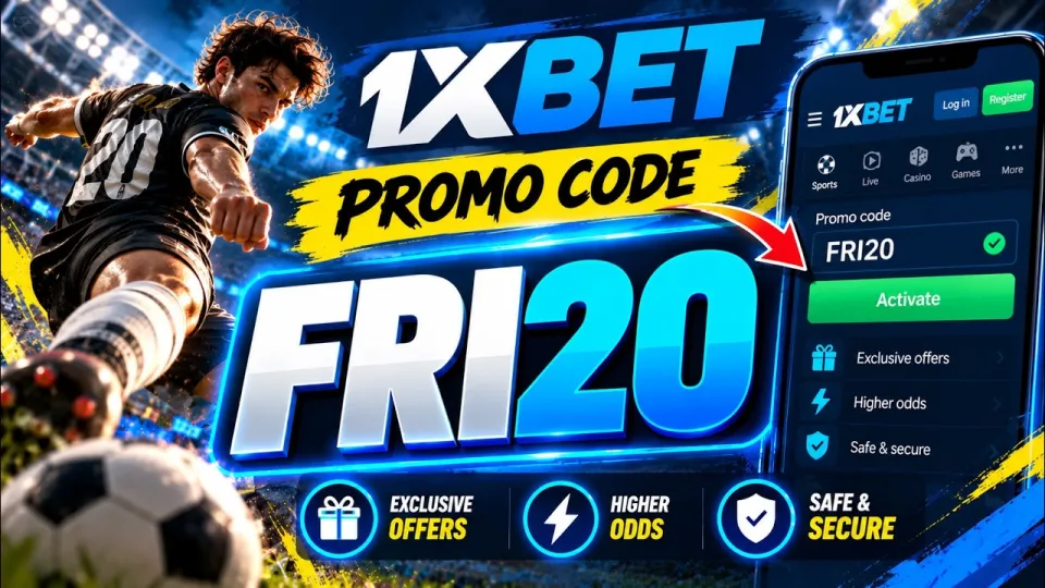 Which 1xBet promo code to pick for a bigger welcome bonus and why FRI20 stands out